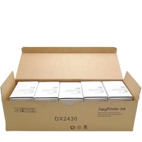 Encre compatible Comstar pour duplicateurs Ricoh DX2430, DX2330, DX3442, JP7, JP12, VT600, Gestetner CPI – Noir, Bleu, Rouge, Vert pour Ricoh DX 2430