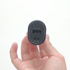 <span class=keywords><strong>Chargeur</strong></span> de voiture USB-C double port 45W PD, adaptateur de charge rapide pour <span class=keywords><strong>Samsung</strong></span> <span class=keywords><strong>A41</strong></span> A51 A71 Note20 S21 S22, 2 ports Type-C - Product Image 5