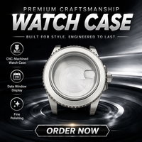 Montre automatique mécanique de plongée décontractée pour homme en acier inoxydable haut de gamme VSF 3135 avec fonction date