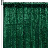 Décoration de fond de rideau en velours vert uni semi-ombrant, style moderne et minimaliste, pour banquet de mariage 2025