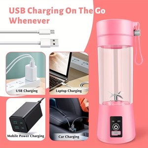 Exprimidor Recargable USB Versátil, Perfecto para Smoothies, Batidos y Bebidas de Frutas Frescas, Fácil de Limpiar - Product Image 6