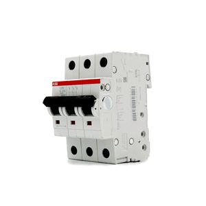 Pour <span class=keywords><strong>ABB</strong></span> Miniature 3P C Courbe Disjoncteur S203-C16 6kA En Plastique Air Type Din Rail Mount pour usage industriel et domestique - Product Image 2