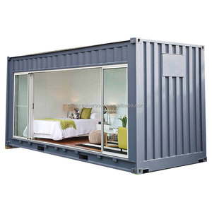 Café mobile en conteneur maritime de 20 pieds ou 40 pieds avec grande fenêtre en verre, bar à café mobile, kiosque extérieur - Product Image 5