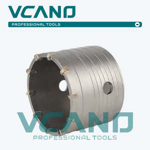 Scie cloche industrielle VCANO 80-120 mm indexable pour béton, marbre et acier, forgée à froid - Product Image 4