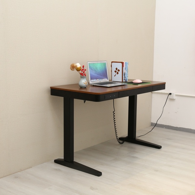 Smart Electric Adjustable Standing Desk Dual Motor Holds Electric Stand up Desk Frame Electric for Height Adjustable Workstation