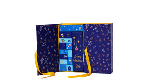 Boîte de calendrier de l'avent de Noël personnalisée avec ruban, boîte cadeau de luxe pour compte à rebours de 24 jours pour les fêtes - Product Image 3