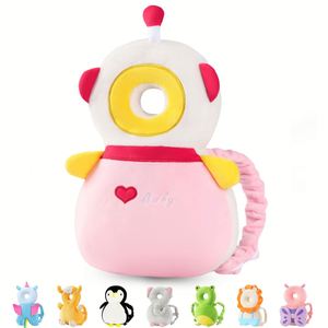 Protector de Cabeza Ajustable para Bebés, Protector de Cabeza de 3 Lados, Mochila Protectora para Niños Pequeños, Almohadilla de Seguridad - Product Image 1