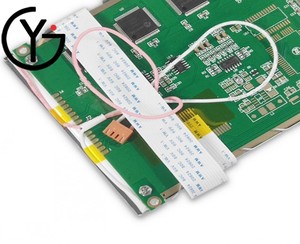 Trực tuyến một cửa mua sắm giá tốt đẹp màu xanh nền 5.7 inch 320*240 LCD hiển thị STN LCD Bảng điều chỉnh DMF-50840NB-FW Màn hình LCD - Product Image 4