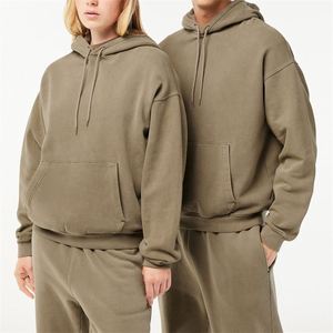 Customize Design Autumn Casual Fleece Cozy Unisex Men <b>Women</b> Two Piece <b>Clothing</b> Custom Logo Hoodies Joggers Set - Product Image 1