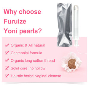 Perles de désintoxication Yoni Furuize 100% naturelles à base de plantes, dernières nouveautés, produits d'hygiène féminine OEM, tampons nettoyants vaginaux - Product Image 2