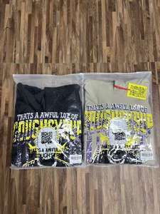 Top Qualité 100% Coton C'EST UN BEAUCOUP ÉNORME DE COUPH SIROP High Street Alphabet Trendy Brand Loose Casual Hat Hoodie pour Hommes - Product Image 6