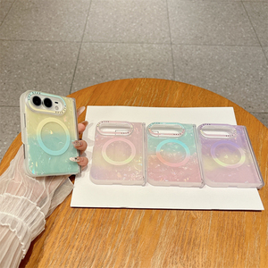 เคสโทรศัพท์ iPhone Duo Apple 18 Fold ป้องกันแรงกระแทก IMD สีสันสดใส แม่เหล็กอะคริลิก - Product Image 2