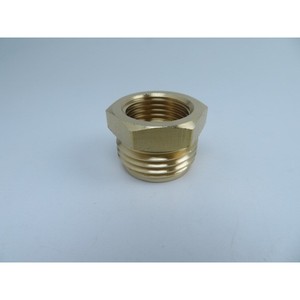 G1/2 Internal Thread To Ght 3/4 External Thread Copper Hose Adapter For Garden Water Connectors - Product Image 2