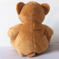 Prix du fabricant poupée en peluche ours crème mignon et drôle avec gros ventre jouet animal en peluche