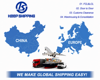 Servicio de Logística de Envío FBA, Transitario de Carga, Producto Directo desde Shanghái, Nansha, Qingdao a Marsella, Oslo, Southampton