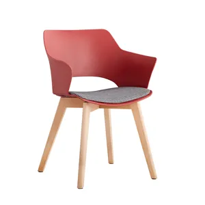 Silla de comedor de plástico de color de restaurante moderna barata de alta calidad muebles para el hogar sillas de comedor apilables para la venta