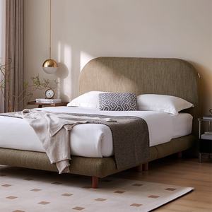 <span class=keywords><strong>Letto</strong></span> Matrimoniale Moderno di Lusso in Lino Stile Nordico Zayshine, Misura Queen King 1.5 1.8 Metri, Grande Dimensione, Modulare, Morbido, per Appartamenti - Product Image 3
