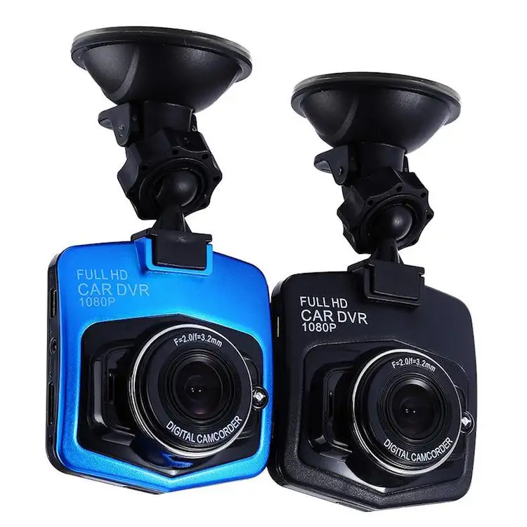 Sıcak satış GT300 çift Lens 2. 4 ''GPS çizgi kam Full HD 1080P dvr Video kaydedici