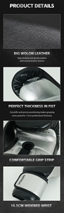 Gants de boxe Wolon personnalisés, durables et respirants, avec fermeture intégrale pour les doigts, en cuir Wolon, tailles 10oz-16oz pour l'entraînement - Product Image 5