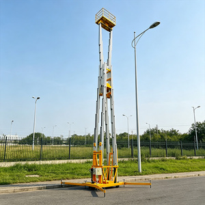 แพลตฟอร์มยกทำงานแบบเสาหกเหลี่ยม OEM/ODM สำหรับงานเพดานสูง ส่งตรงจากโรงงาน - Product Image 6