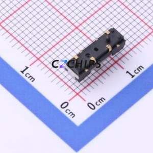 CL-SB-13A-02T Slide Switch Through hole Component THT Switch Single Pole Three Throw Rectangle Pin Header J-Lead Vertical Mount - Product Image 2