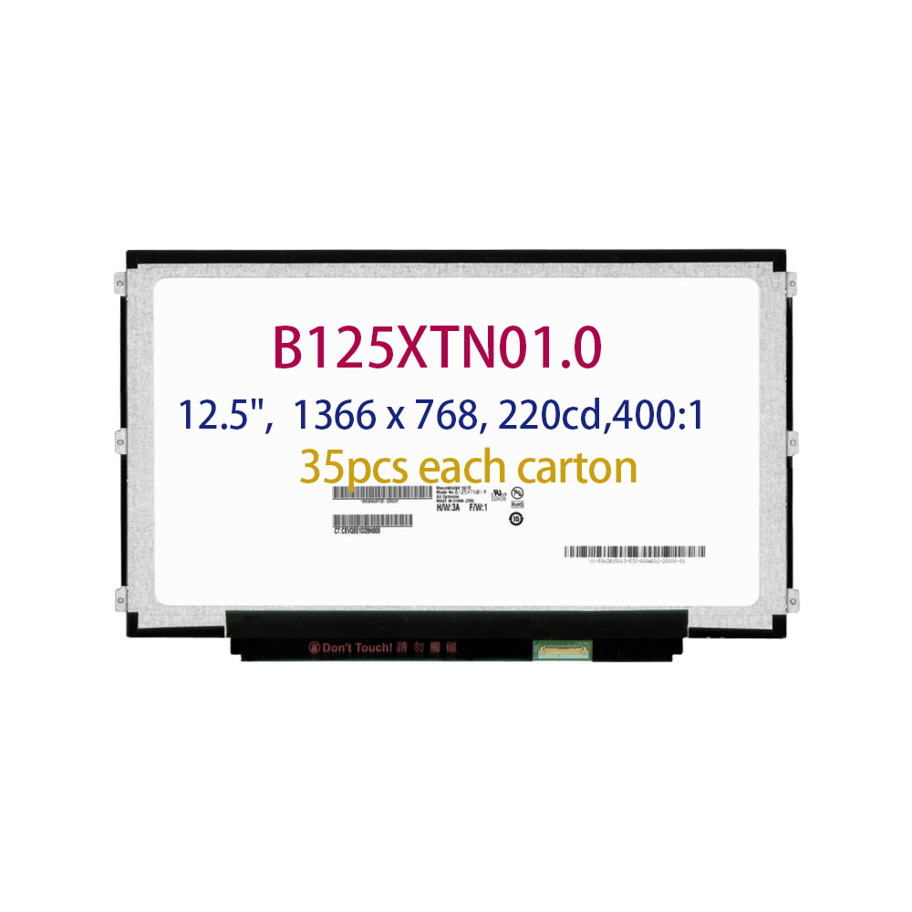 B125XTN01.0 Laptop LCD Screen Replacement