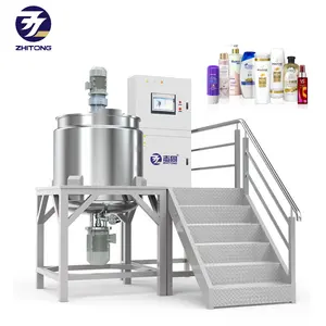 Shampoo conditioner industrial mixer agitator vessels chemical mixer machine equipment liquid detergent stainless steel agitator