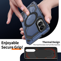 Coque Antichoc Renforcée pour Samsung Galaxy S25 EDGE S24 FE S23 Ultra S22 S21 Plus avec Béquille Anneau et Chargement Sans Fil pour Téléphone Portable