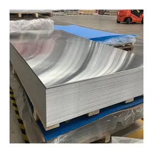 Silver Aluminum Plates 1000 series 6061 4x8 ft Metal Fabrication Polished Mirror Aluminum Alloy Sheet For Office Partition