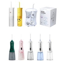 Waterpulse — irrigateur buccal, 2022 ML, rose, étanche Ipx7, Jet dentaire pour voyage, nouveau Design, 350