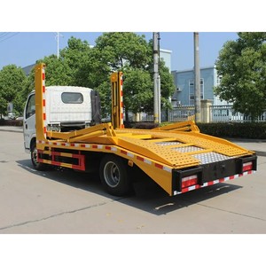 รถบรรทุกขนส่งรถยนต์แบบสองชั้น 2 ที่นั่ง Dongfeng 4x2 ลดราคาพิเศษ - Product Image 4