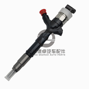 หัวฉีดน้ำมันเชื้อเพลิงคอมมอนเรล 23670-09380 23670-0L110 สำหรับรถขุดและรถบรรทุก - Product Image 2