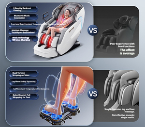 Ghế massage <span class=keywords><strong>2025</strong></span> ghế massage điện công nghệ sóng âm thanh không trọng lực toàn thân cọ xát chính xác thoải mái thư giãn - Product Image 4