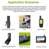 Antena GNSS GPS Multibanda Omni 1561Mhz 1176Mhz 1227Mhz RTK Glonass BDS RTK IP67 Cuádrifilar Helix de Alta Precisión