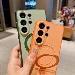 High Quality Matte Frosted Magnetic Ring Mobile <b>Phone</b> case for Samsung S26 ultra S25 S24 S23 Plus Shockproof Bracket Back Cover - Product Image 3