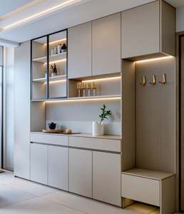 Armoire de rangement pour couloir, armoire à chaussures personnalisée, armoires de couloir, placard de porte d'entrée - Product Image 3