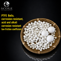Billes en plastique PTFE solides et creuses de 5 mm, 25 mm, 38,1 mm, 50 mm