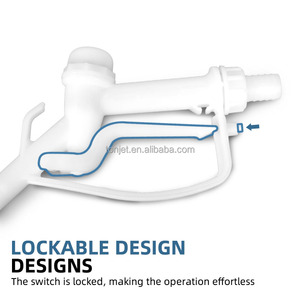 Boquilla de Repostaje Manual de Acero Inoxidable y Polipropileno de 20 mm con Agarre Antideslizante y Diseño Ergonómico para Riego de Jardines y Huertos - Product Image 4