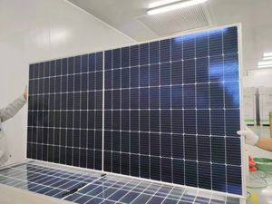 中国批发a级650w 645w 640w半电池光伏太阳能电池板屋顶单模块450w双面ibs面板Solares - Product Image 2