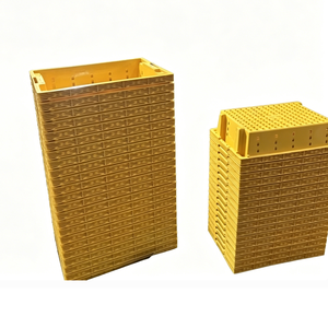 Bac de manutention pour fruits et légumes, moulé par injection plastique, pour atelier de transformation alimentaire, fabrication OEM au Vietnam, selon les dessins - Product Image 2