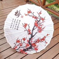 Vente en gros de parapluie de mariage Z33, parapluie artisanal en tissu chinois, Parasol en papier bambou, parapluie de mariage