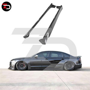 Ventes d'usine Kit carrosserie large style ZD pour Audi <span class=keywords><strong>A6</strong></span> S6 RS6 C7 2012-2017 avec lèvre avant, jupe latérale, lèvre de jante large, queue de canard - Product Image 5