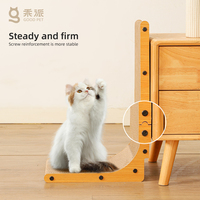 Griffoir pour chat en forme de L, nouveau design, haute densité, pour intérieur