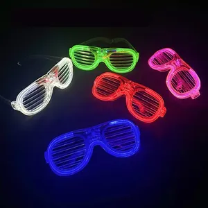 Glow In The Dark Party Glasses Light Up Led Glasses Neon Party Favors Sunglasses For Kids Adults Birthday Christmas