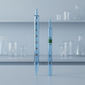 Pipette graduée alcaline avec tube en caoutchouc pour transfert et distribution en laboratoire - Product Image 4