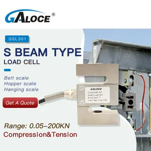 GSL301 C3 20kg 30kg 50kg 100kg 1t 1.2t 5t 10t Compression Tension gewicht sensor S Beam typ Load Cell