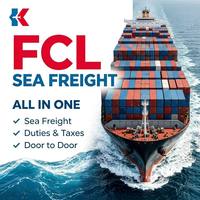 Logística de Carga DDP Confiable, Servicio Puerta a Puerta LCL y FCL de China a la UE, Alemania/Francia/Reino Unido