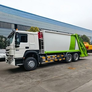 Sinotruk HOWO Compactor Garbage Truck 6x4 20000Liters Diesel Engine Large-scale Landfill Garbage Transfer Vehicle - Product Image 5