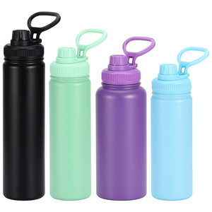 하이 퀄리티 BPA Free 18oz 22oz 25oz 32oz 뚜껑이있는 스포츠 절연 물병 사용자 정의 로고 품질 스테인레스 스틸 식품 등급 - Product Image 4