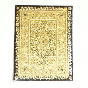 ผ้าแคชเมียร์รี่ zari งานปักติดผนังพรมตกแต่งผนังแบบดั้งเดิมอุปกรณ์ตกแต่งบ้าน - Product Image 3